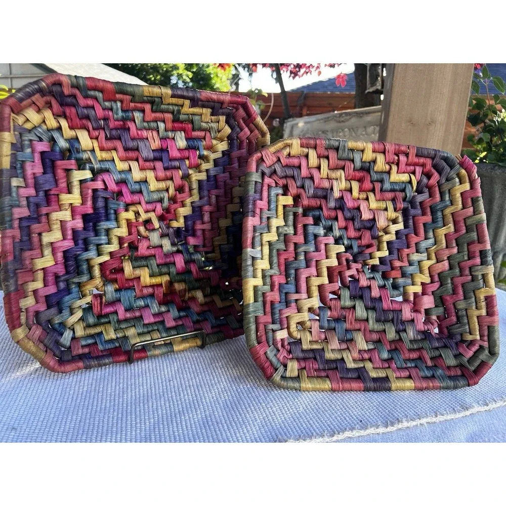 Artisan vintage handwoven